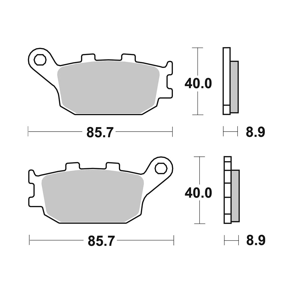 Disk pločice BREMBO 07HO36SP ( SINTER )