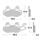 Disk pločice BREMBO 07YA22SP ( SINTER )