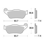 Disk pločice BREMBO 07065XS ( SINTER )