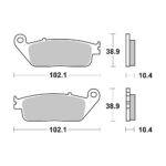 Disk pločice BREMBO 07HO34SP ( SINTER )