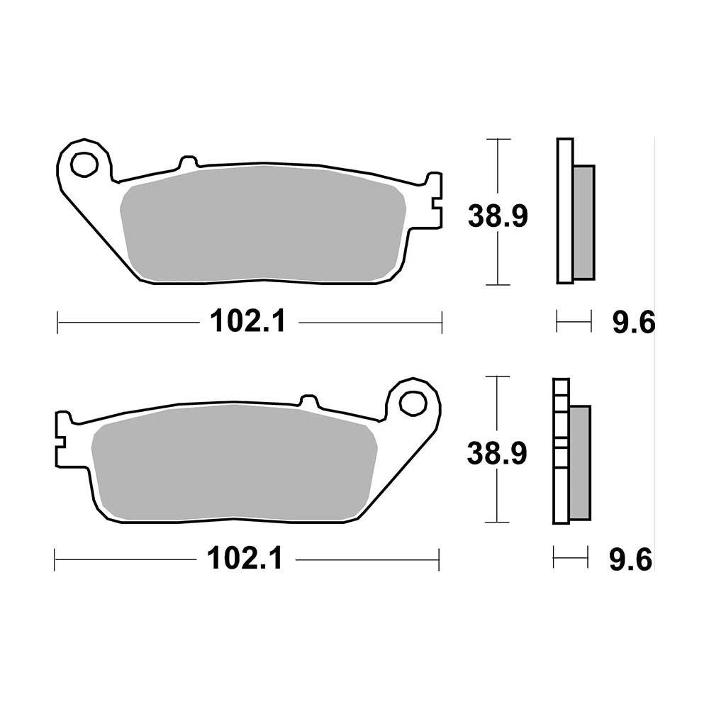 Disk pločice BREMBO 07HO41SA ( SINTER )