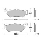 Disk pločice BREMBO 07BB0306 ( CARBON - CERAMIC )