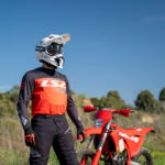 Dres Motocross LS2 GRAVEL crno crveni - Slika 4