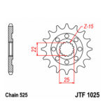 Lančanik prednji JT JTF1025-15 (525) 15 zuba