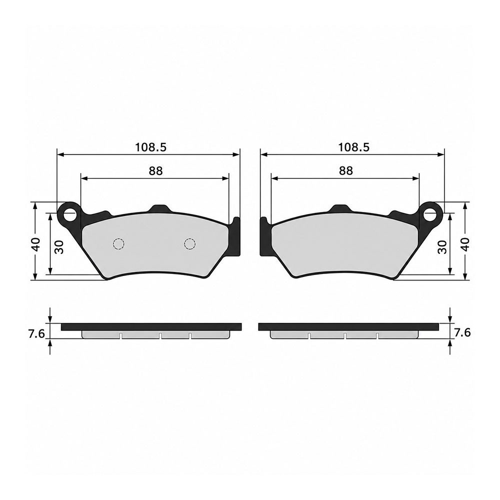 Disk pločice BREMBO 07BB0359 ( SINTER )