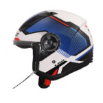 Kaciga LS2 Jet OF616 AIRFLOW II SOLAR belo plavo crvena L - Slika 2