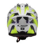 Kaciga LS2 Cross MX708 FAST II FORT belo žuta - Slika 3