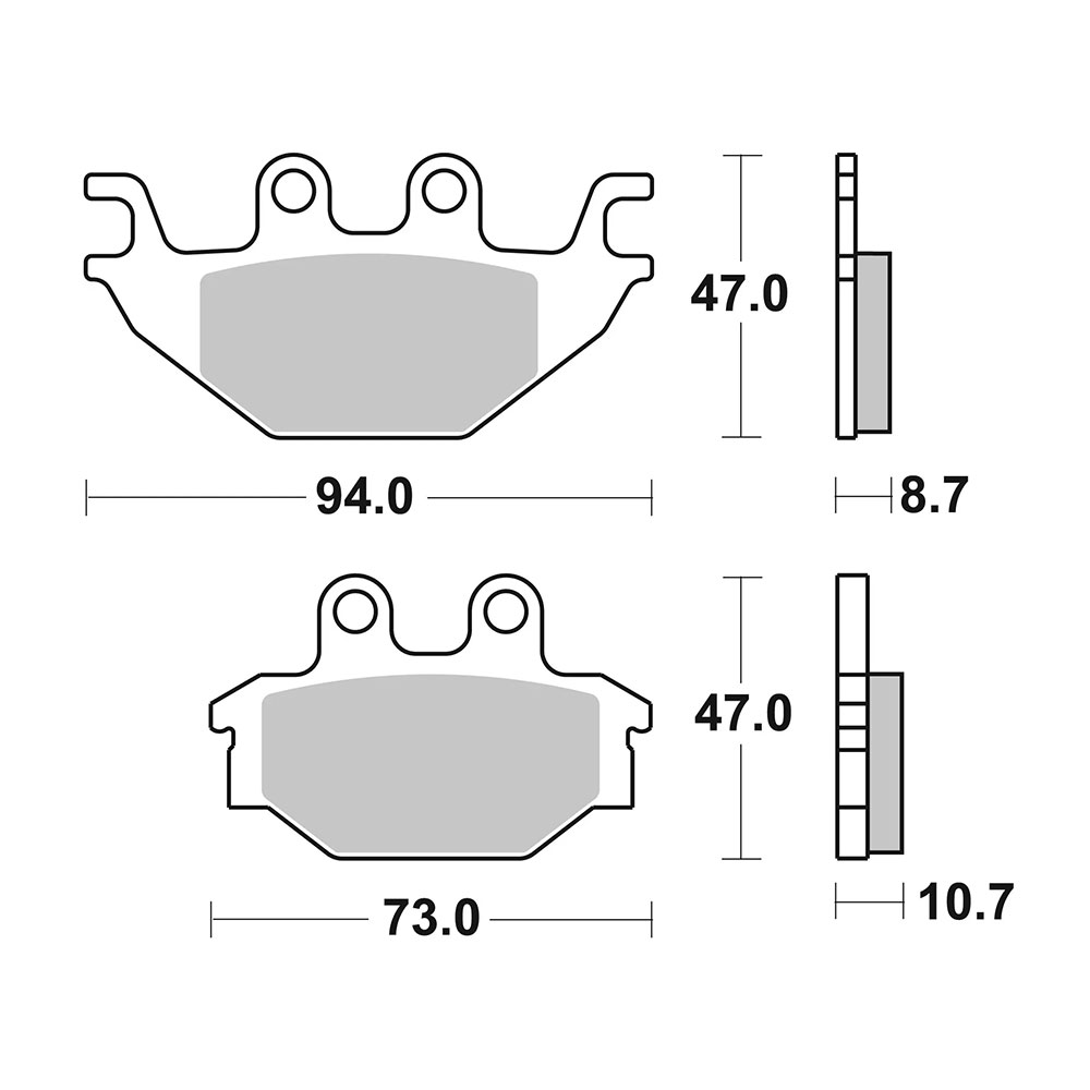 Disk pločice BREMBO 07GR52SD ( SINTER )