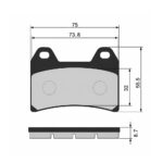 Disk pločice BREMBO 07BB19LA ( SINTER )