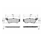 Disk pločice BREMBO 07BB43SP ( SINTER )