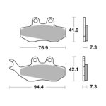 Disk pločice BREMBO 07012 ( CARBON - CERAMIC )