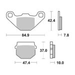 Disk pločice BREMBO 07HO1118 ( CARBON - CERAMIC )