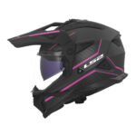 Kaciga LS2 Enduro MX702 PIONEER II ATRON sivo roza XL - Slika 2