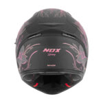 Kaciga NOX Full Face sa naočarima N402 SPRING roza mat M - Slika 3
