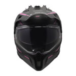 Kaciga LS2 Enduro MX702 PIONEER II ATRON sivo roza XL - Slika 5