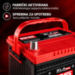 Akumulator BS 12V 51Ah  SLA MAX GR26-620-FA levi plus (220x172x199) 570A - Slika 5