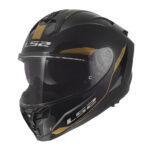 Kaciga LS2 Full Face FF817 CHALLENGER II ESSENTIAL crno zlatna XL