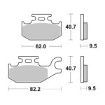 Disk pločice BREMBO 07GR49SD ( SINTER )