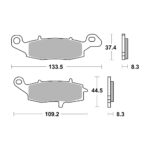Disk pločice BREMBO 07KA19SA ( SINTER )