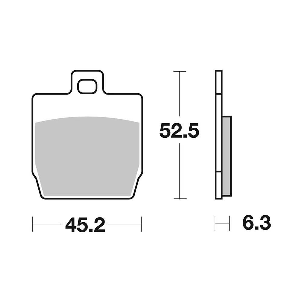 Disk pločice BREMBO 07066XS ( SINTER )