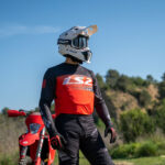 Dres Motocross LS2 GRAVEL crno crveni M - Slika 7