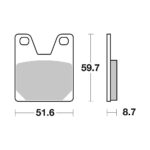 Disk pločice BREMBO 07YA3807 ( CARBON - CERAMIC )