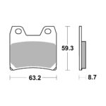 Disk pločice BREMBO 07YA4007 ( CARBON - CERAMIC )