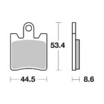 Disk pločice BREMBO 07037 ( CARBON - CERAMIC )