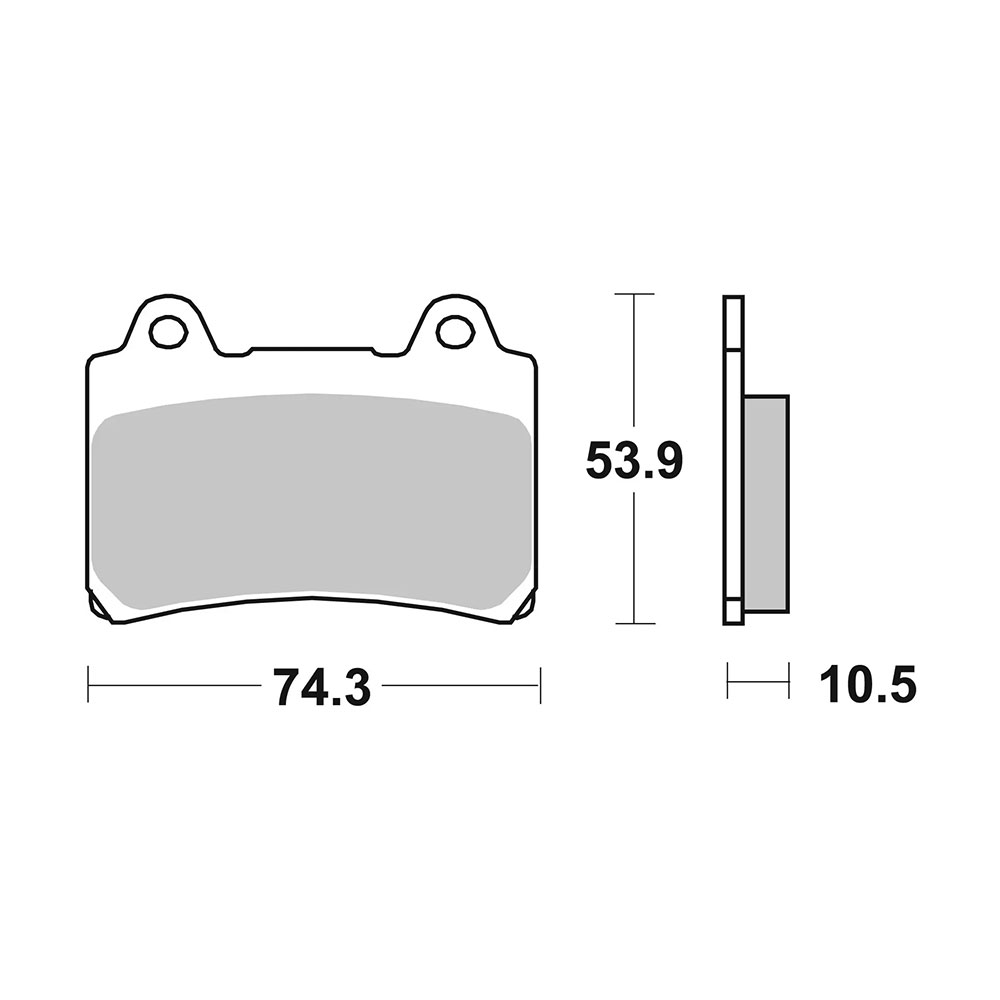 Disk pločice BREMBO 07YA1711 ( CARBON - CERAMIC )