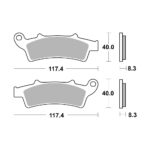 Disk pločice BREMBO 07045 ( CARBON - CERAMIC )