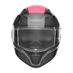 Kaciga NOX Full Face sa naočarima N402 MENTOR rozo crno sjajna M - Slika 3