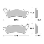 Disk pločice BREMBO 07HO57SA ( SINTER )