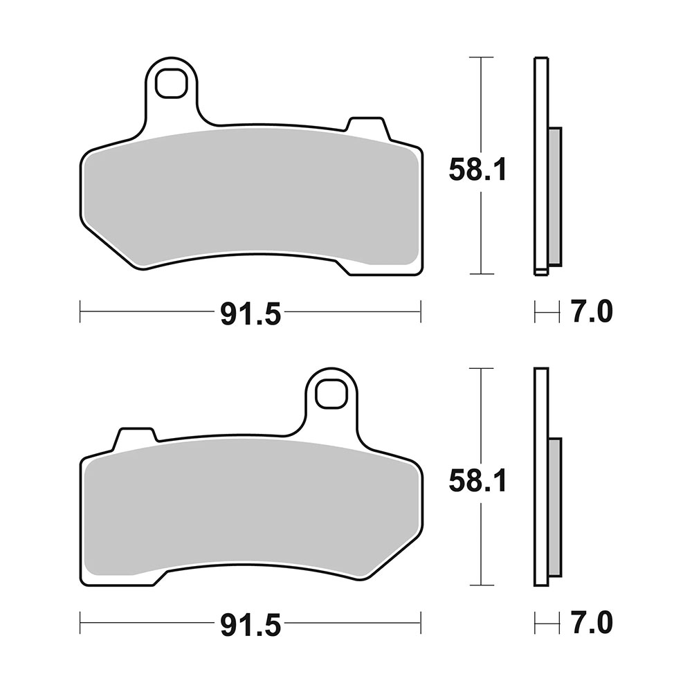 Disk pločice BREMBO 07HD17SA ( SINTER )