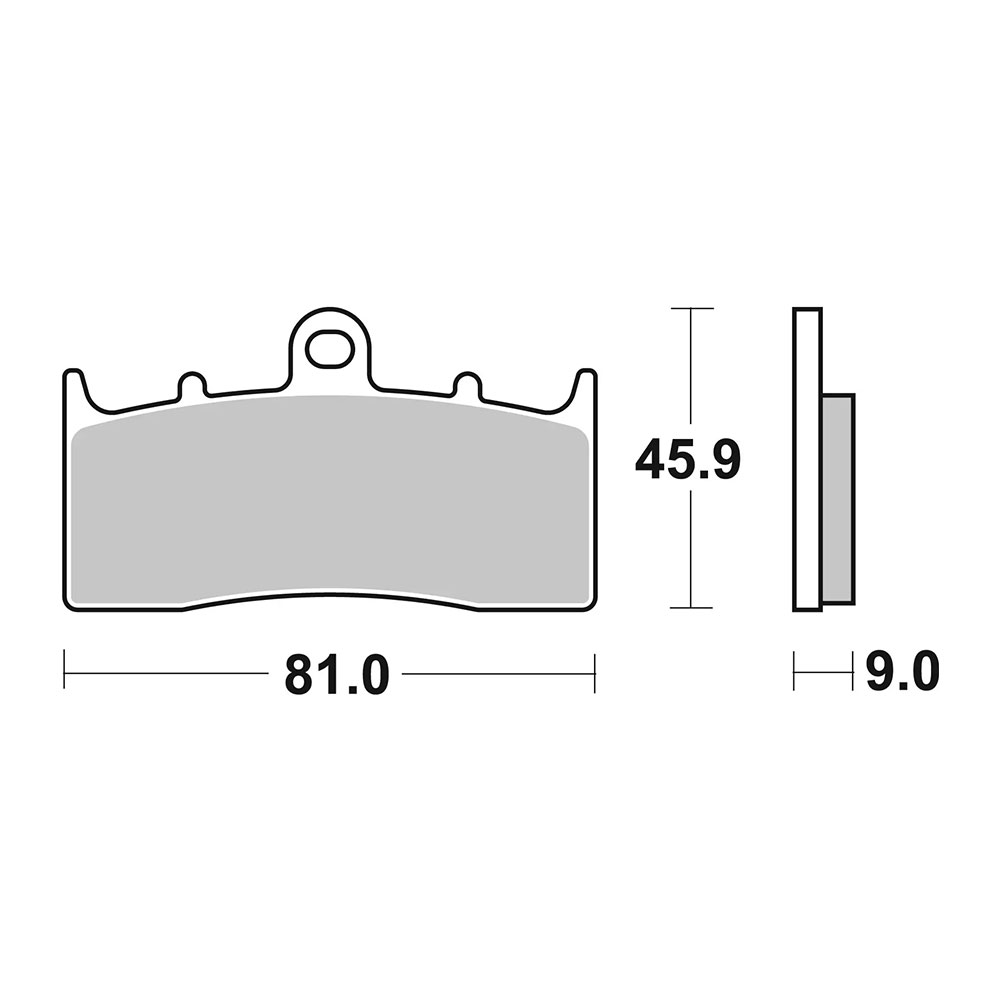 Disk pločice BREMBO 07GR62SA ( SINTER )