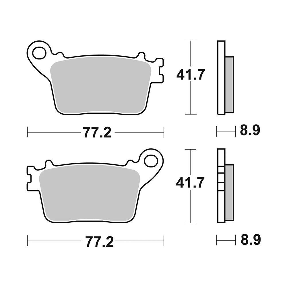 Disk pločice BREMBO 07HO59SP ( SINTER )