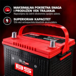 Akumulator BS 12V 51Ah  SLA MAX GR26-620-FA levi plus (220x172x199) 570A - Slika 3