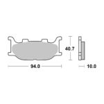 Disk pločice BREMBO 07YA3408 ( CARBON - CERAMIC )