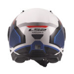 Kaciga LS2 Jet OF616 AIRFLOW II SOLAR belo plavo crvena L - Slika 3