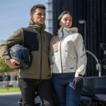Jakna LS2 AXEL ženska sivo smeđa S - Slika 3