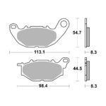 Disk pločice BREMBO 07YA52CC ( CARBON - CERAMIC )