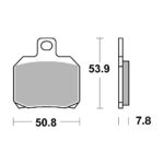 Disk pločice BREMBO 07004XS ( SINTER )