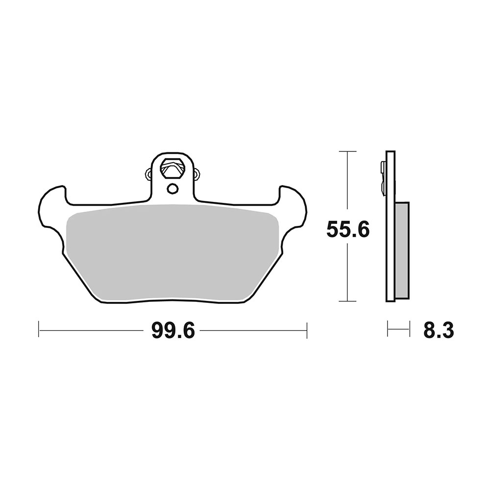 Disk pločice BREMBO 07BB22SA ( SINTER )