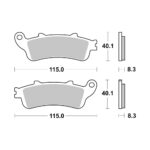 Disk pločice BREMBO 07HO4308 ( CARBON - CERAMIC )