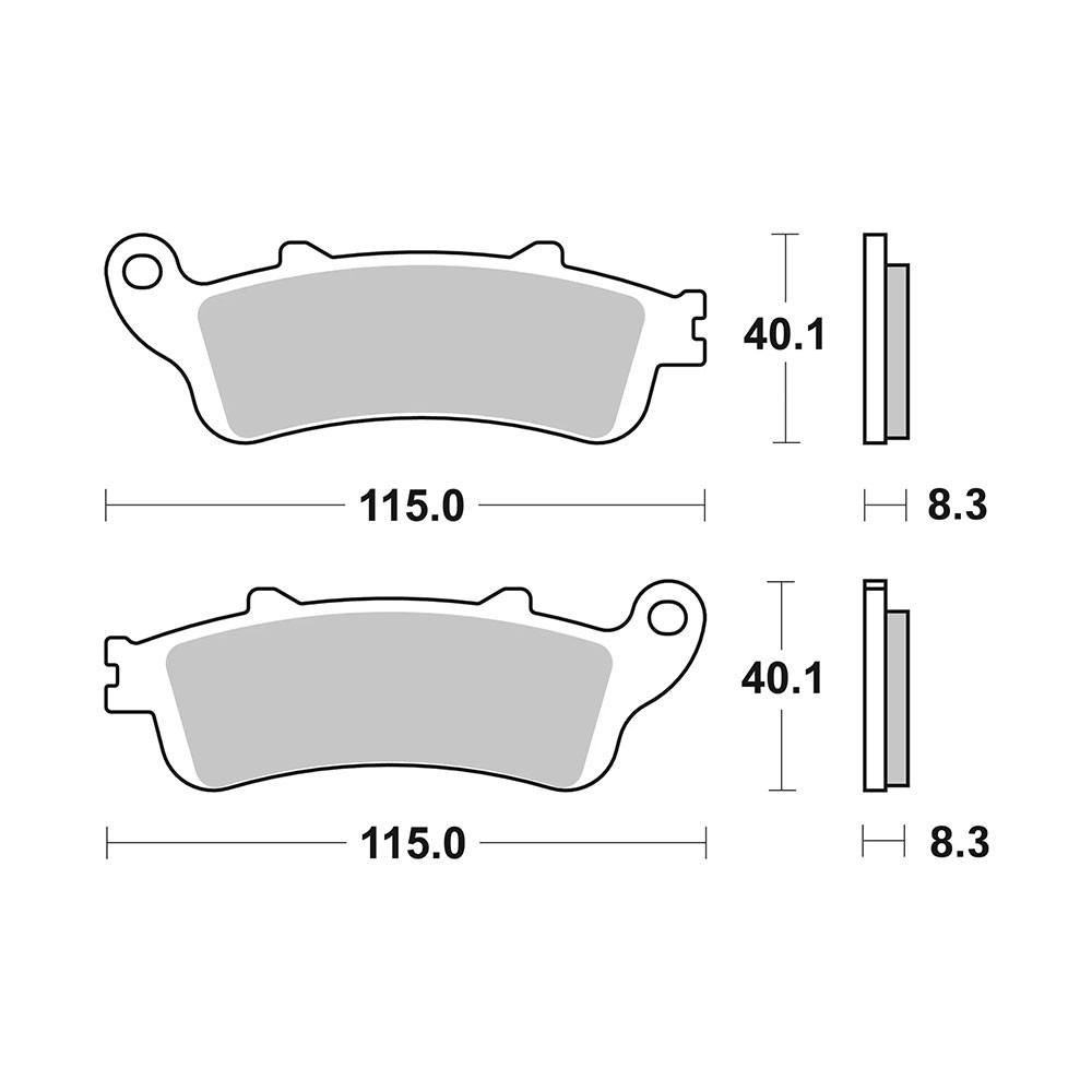 Disk pločice BREMBO 07HO4308 ( CARBON - CERAMIC )