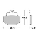 Disk pločice BREMBO 07047XS ( SINTER )
