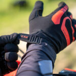 Rukavice LS2 FLEX muške crno narandžaste XXL - Slika 7