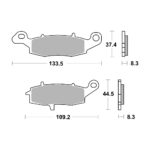 Disk pločice BREMBO 07KA1807 ( CARBON - CERAMIC )