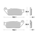 Disk pločice BREMBO 07HO30SA ( SINTER )