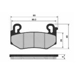 Disk pločice BREMBO 07BB42SA ( SINTER )