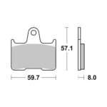 Disk pločice BREMBO 07KA21SP ( SINTER )